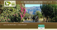 Desktop Screenshot of chaniahorseriding.com